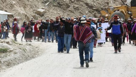 China MMG calcula costos de conflicto con comunidades peruanas en Las Bambas