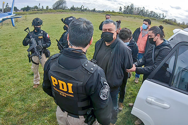 <p>Tras detención de Llaitul, empresarios sureños solicitan duras medidas cautelares</p>