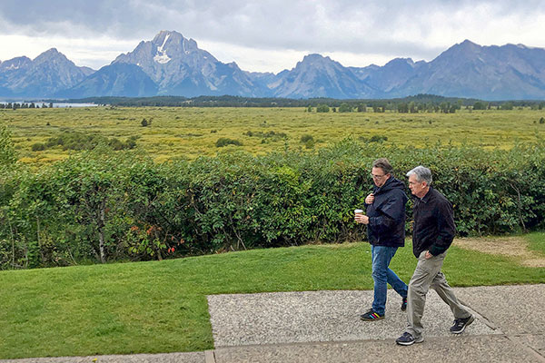 Jackson Hole parte en medio de la caída del PIB de EEUU en el segundo trimestre