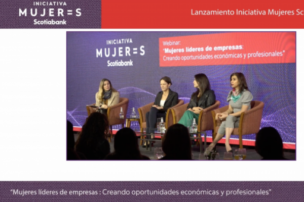 <p>DF Live | Revive el encuentro Mujeres Scotiabank: "Mujeres líderes de empresas: Creando oportunidades económicas y profesionales"</p>