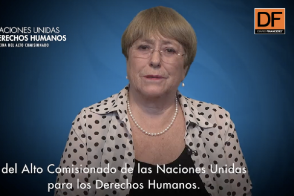 <p>Ahora en DF | Michelle Bachelet se despide de la ONU</p>