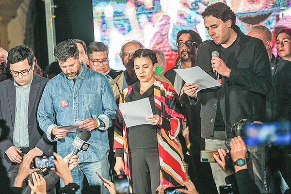 Comando del Apruebo agradece a votantes y llama al Rechazo a cumplir su palabra de dotar a Chile de una nueva constitución