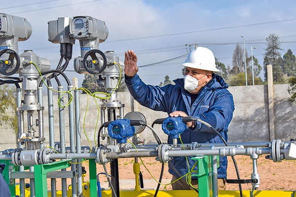 Gasvalpo hará en octubre la primera inyección de hidrógeno verde a redes de gas