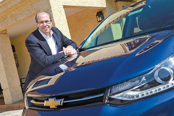 <p>Gustavo Colossi, gerente de ventas de General Motors en Chile. Foto: Julio Castro</p>