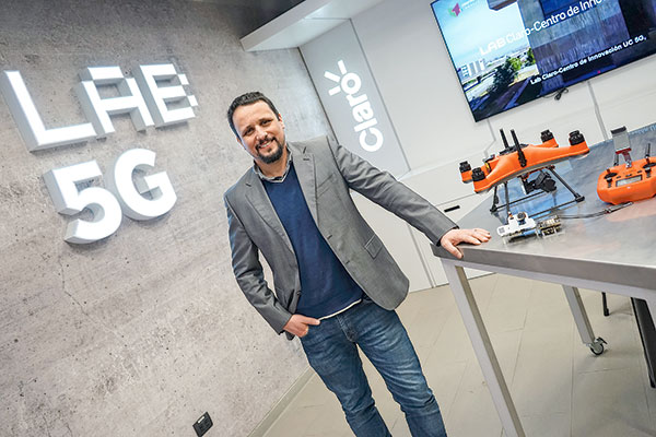 <p>Francisco Pizarro, director del Laboratorio 5G UC-Claro.</p>