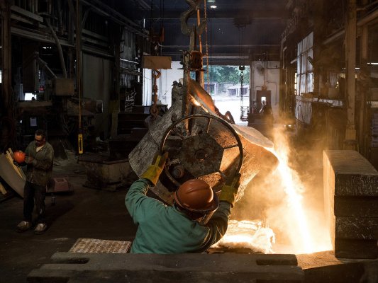 <p>La producción manufacturera estadounidense aumenta por segundo mes consecutivo</p>