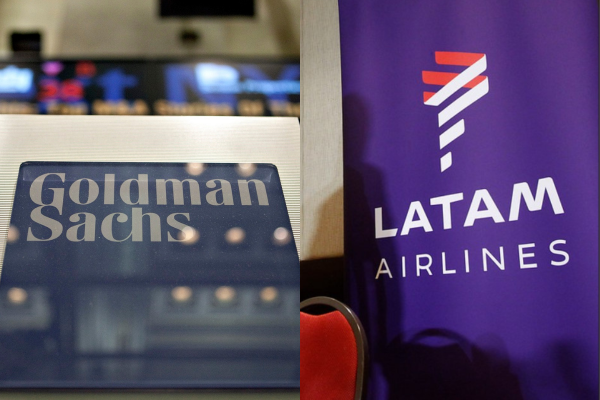 Banco Goldman Sachs lanza millonario préstamo para ayudar a Latam Airlines a salir de la quiebra