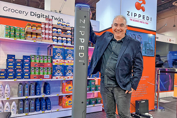 Zippedi presentó versión 3.0 de su robot para el retail en Las Vegas, EEUU