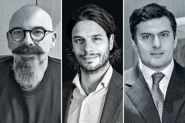 <p>Ricardo Senerman, presidente de Sencorp. Ilan Senerman, gerente general de Sencorp. Cristián Moreno, presidente de Ameris Capital. Fotos: Archivo</p>