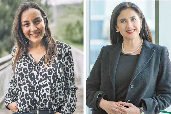 Las definiciones de las mujeres que compiten por la vicepresidencia de la CChC