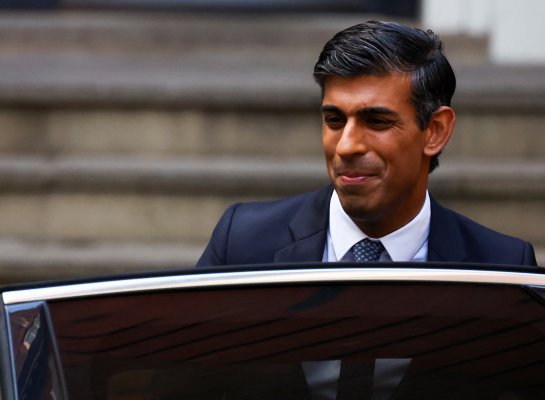 <p>El 10 de Downing Street en Londres recibe a su inquilino más rico, Rishi Sunak</p>