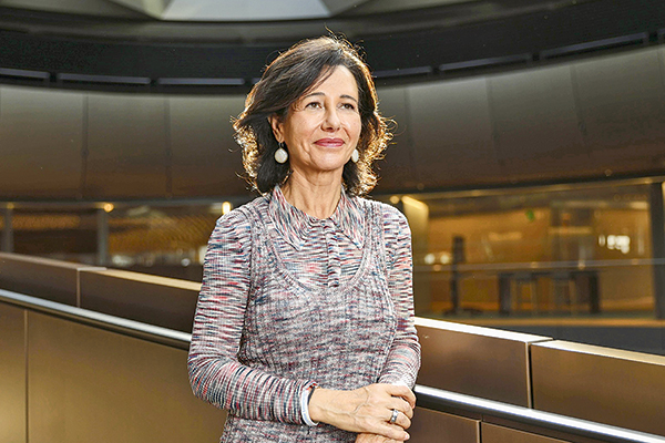 <p>La presidenta del grupo Santander, Ana Botín. Foto: Bloomberg</p>