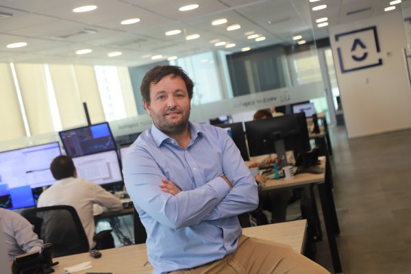 <p>El gerente general de Vector Capital, Federico Goycoolea. Foto: Julio Castro.</p>