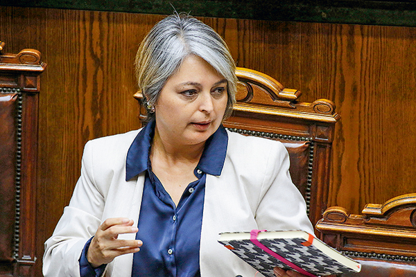 <p>jeannette Jara Ministra del trabajo y Previsión Social</p>