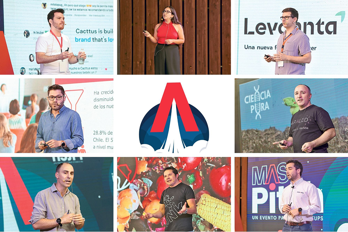 <p>Las 8 startups seleccionadas en el MAS Pitch</p>