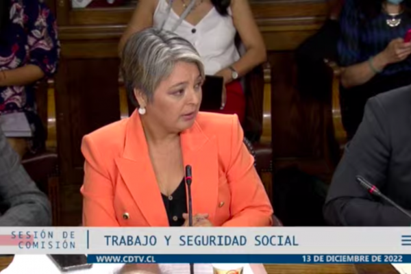 <p>La ministra de Trabajo y Previsión Social, Jeannette Jara.</p>