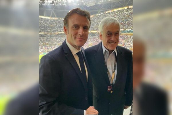 Expresidente Piñera, uno de los chilenos que viajó al mundial de Qatar