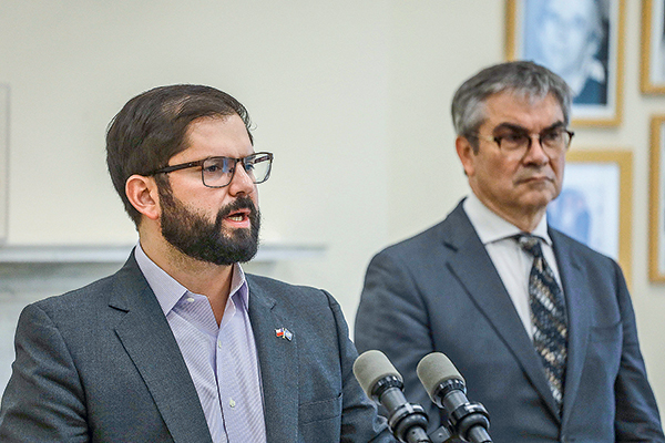 <p>El Presidente Boric y Marcel preparan medidas para contener la inflación. </p>