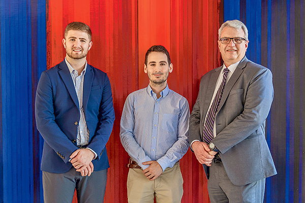 <p>El managing director de First Rate, Grayson Greer; el socio y CEO de Finantech, José Antonio Honorato; y el presidente de First Rate, Craig Wietz.</p>