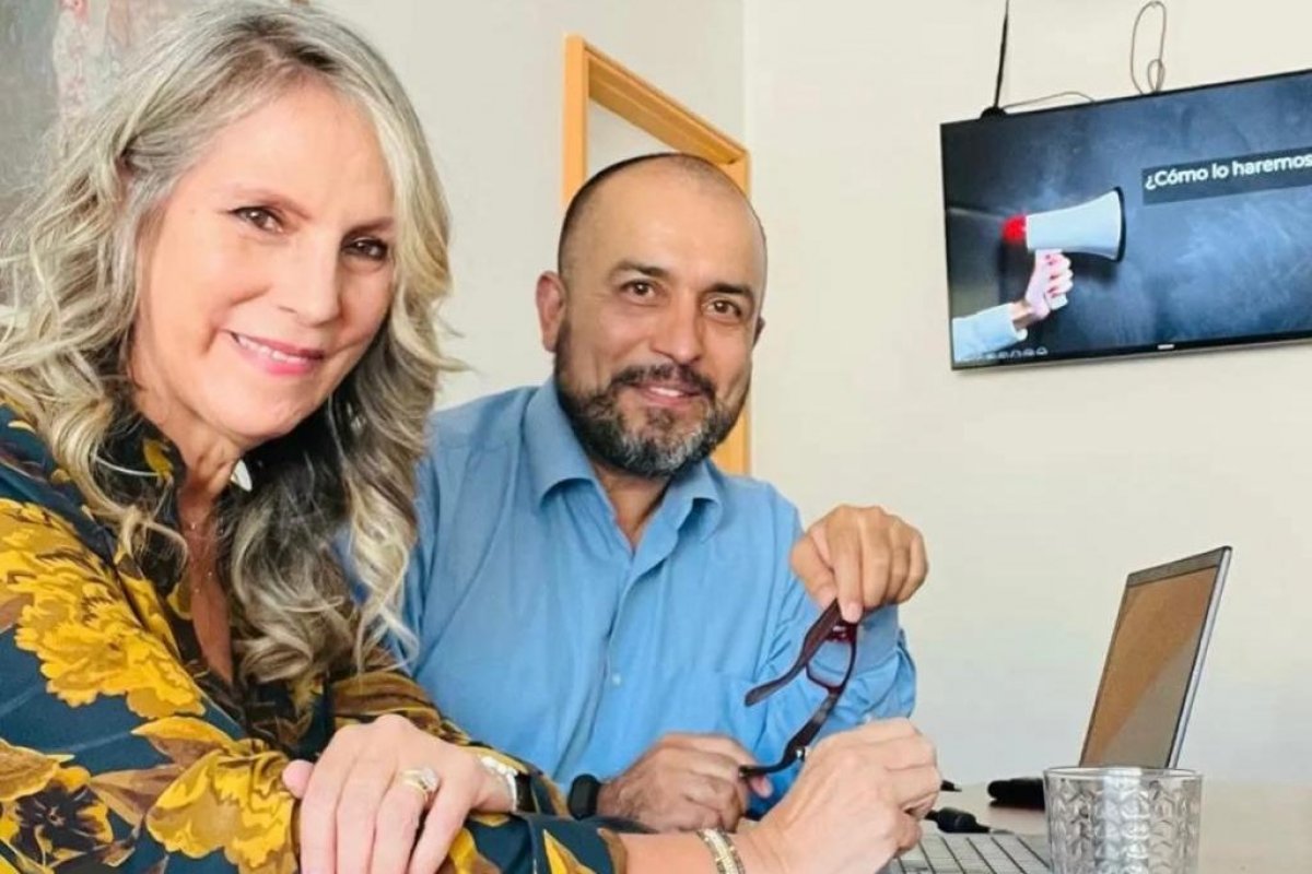 <p>La dupla laboral de Lily Pérez y Carlos Correa</p>