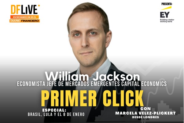 <p>William Jackson, de Capital Economics: “El problema en Brasil es de combustión lenta”</p>