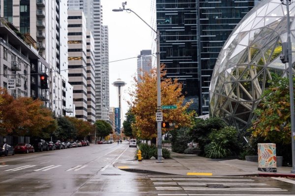 Las oficinas en Seattle se están desocupando con el huracán de despidos de las grandes tecnológicas