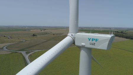Filial eléctrica de la argentina YPF anuncia US$ 260 millones de inversión en su cuarto parque eólico