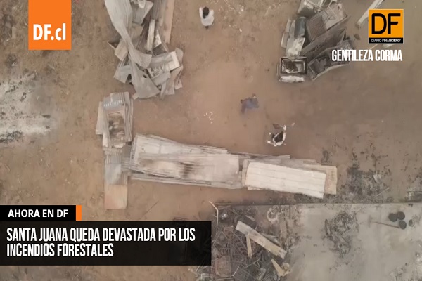 <p>Ahora en DF | Santa Juana queda devastada por los incendios forestales</p>