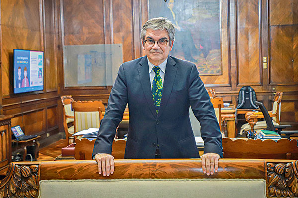 <p>Marcel vuelve y refuerza portazo de Tohá a royalty forestal: “La disciplina la imponen las autoridades superiores de Gobierno”</p>