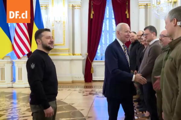 <p>Ahora en DF | Biden hace visita sorpresa a la capital de Ucrania</p>
