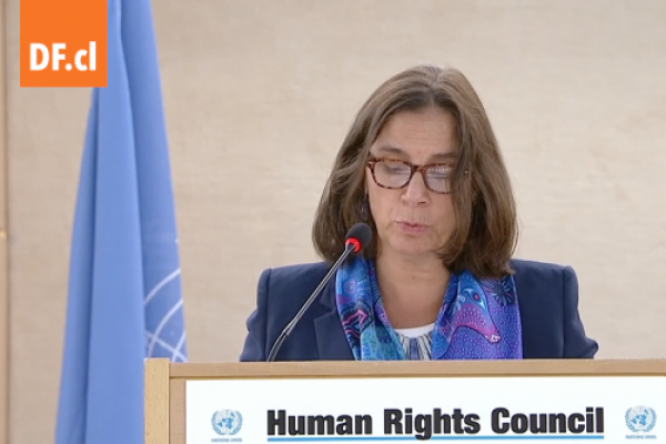 <p>Ahora en DF | Así fue la intervención de la ministra Urrejola en el Consejo de Derechos Humanos de la ONU</p>