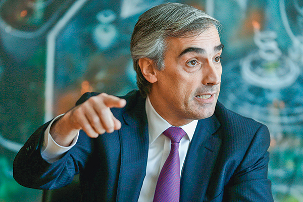 <p>Eduardo Navarro, gerente general de Empresas Copec. </p>