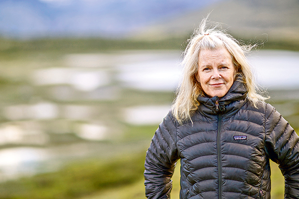 <p>Kristine Tompkins, cofundadora de Rewilding Chile. Foto: James Martin</p>