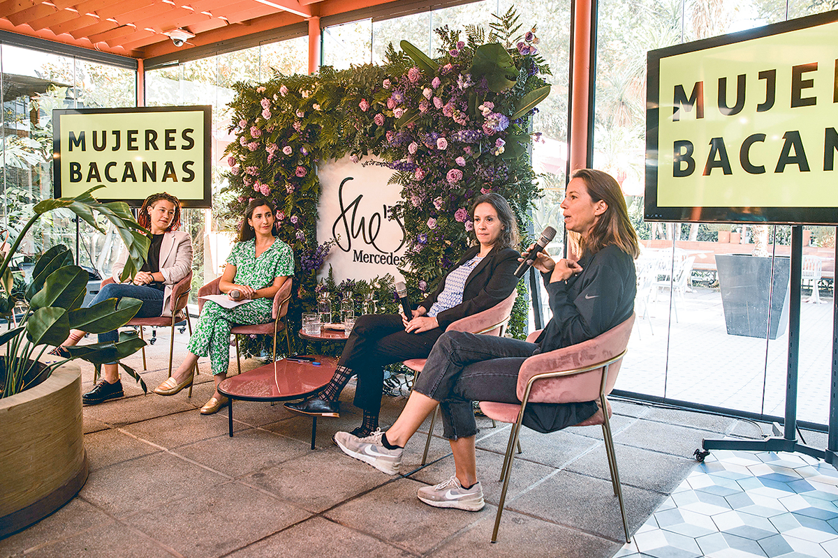 <p>El desayuno de mujeres donde coincidieron Rosario Navarro, Isabella Luksic y la chef Carolina Bazán</p>