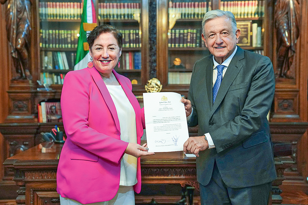 <p>La nutrida agenda de Beatriz Sánchez como embajadora en México</p>