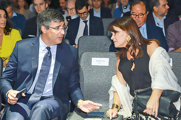 <p>El presidente y socio de BTG, André Esteves, participó del seminario. Foto: Julio Castro</p>