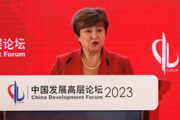 <p>Kristalina Georgieva, jefa del Fondo Monetario Internacional</p>