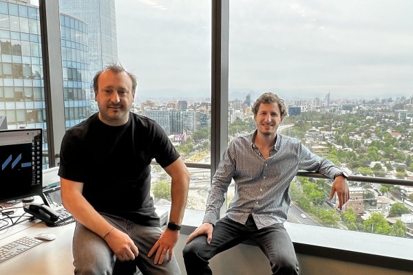 <p>De izquierda a derecha, los co-head de BTG Pactual Digital Chile, Raimundo Illanes y José Antonio Rollán.</p>