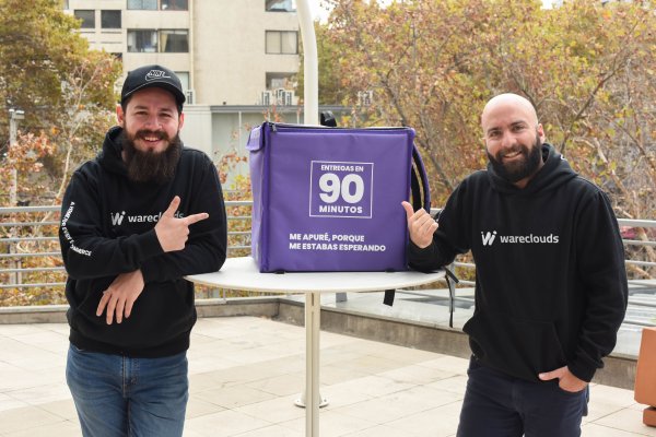 <p>Nicolás Aramayo y Arturo Quiroz, cofundadores de Wareclouds.</p>