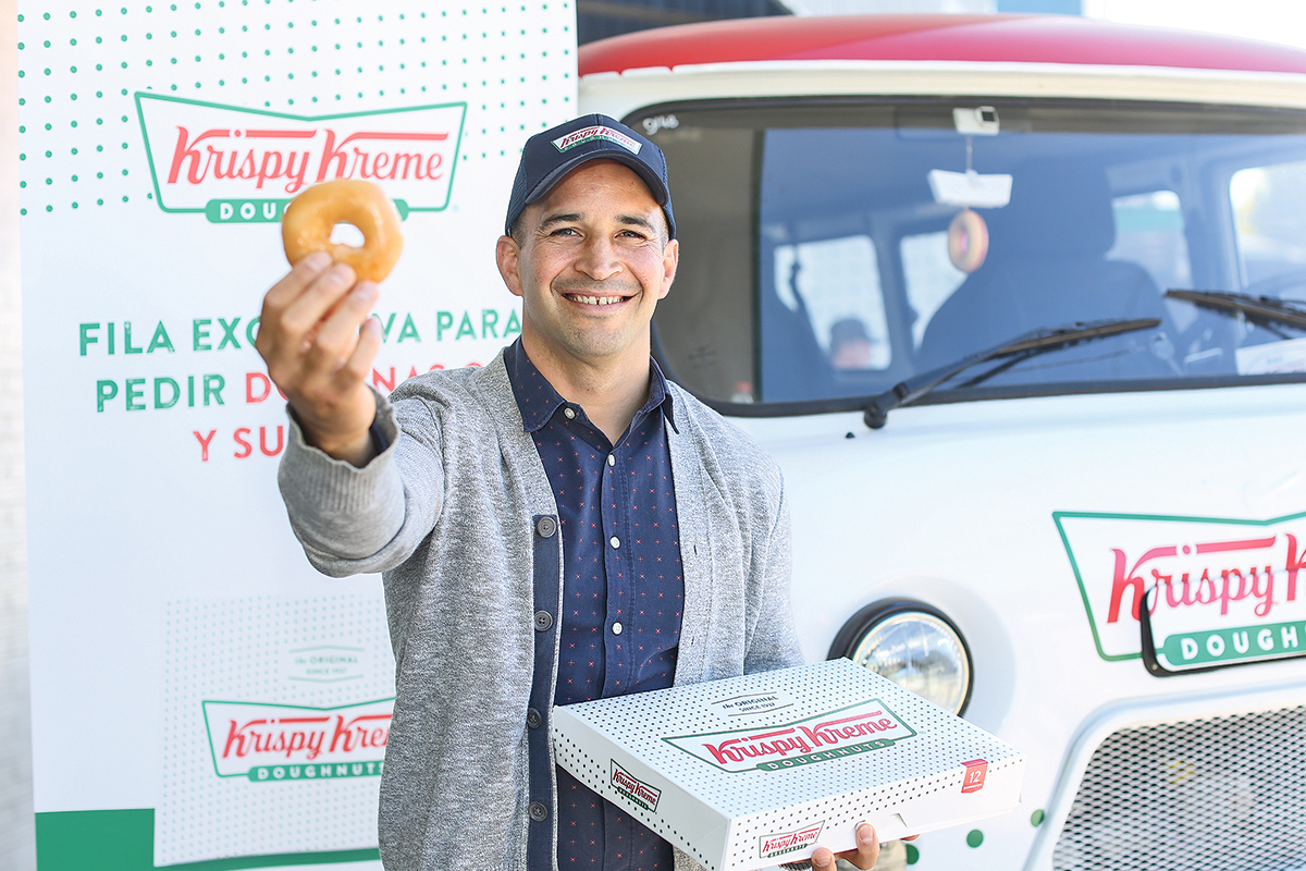<p>“Vamos a ser más agresivos que con Little Caesars”, asegura el hombre que trajo Krispy Kreme a Chile</p>