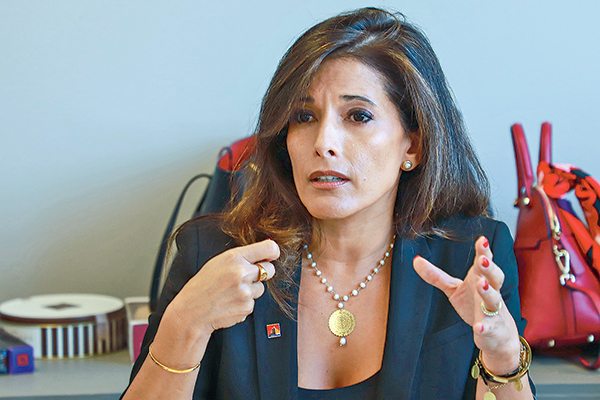 <p>Isabel Margarita Cabello, nueva directora de Transbank. Foto: Julio Castro</p>