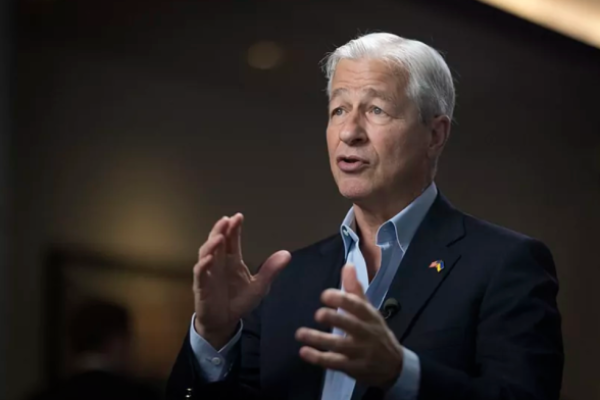 <p>Jamie Dimon, CEO de JPMorgan</p>