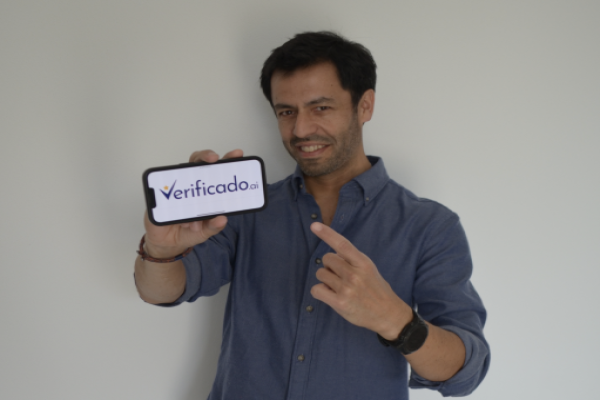 <p>Mario Suazo, cofundador de Verificado.ai.</p>