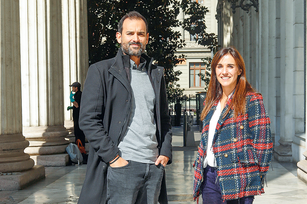 <p>Domingo Lovera y Natalia González: "Debemos seguir trabajando independiente del resultado"</p>