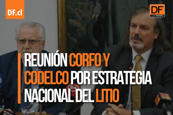 <p>Ahora en DF | Corfo designa a Codelco para liderar contratos de litio en el Salar de Atacama</p>