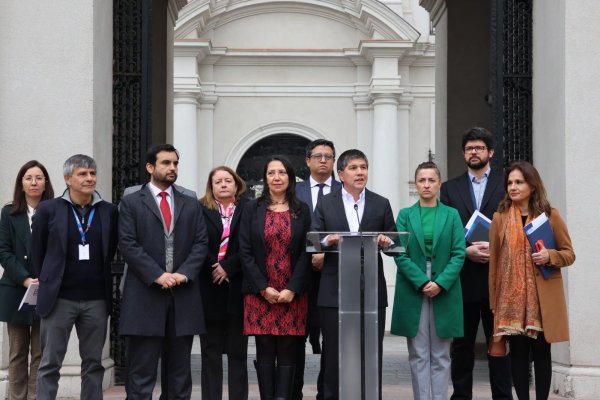 <p>El subsecretario del Interior, Manuel Monsalve, durante la presentación de la Política Nacional de Ciberseguridad.</p>