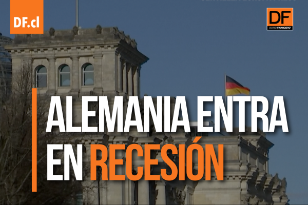 <p>Ahora en DF | Alemania entró en recesión tras una contracción del 0,3% del PIB en el primer trimestre</p>