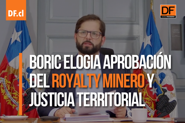 <p>Ahora en DF | Presidente Boric elogia avances en justicia territorial y resalta aprobación del royalty minero en celebración de los 30 años de la AChM</p>