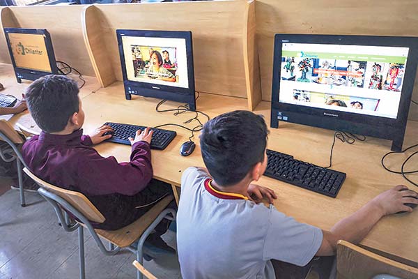 <p>Computadores reacondicionados para acortar la brecha tecnológica e incentivar el reciclaje en escuelas</p>
