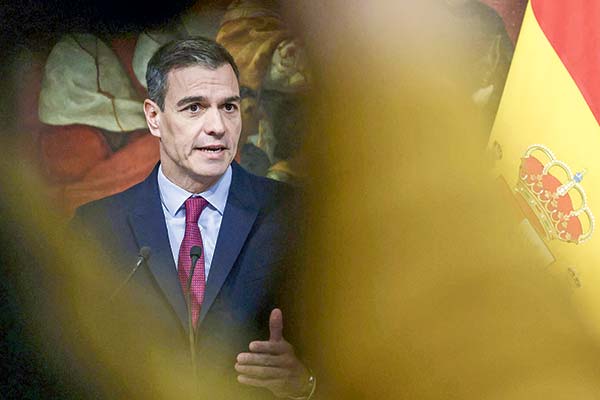 <p>Pedro Sánchez, presidente del Gobierno de España. Foto: Bloomberg</p>